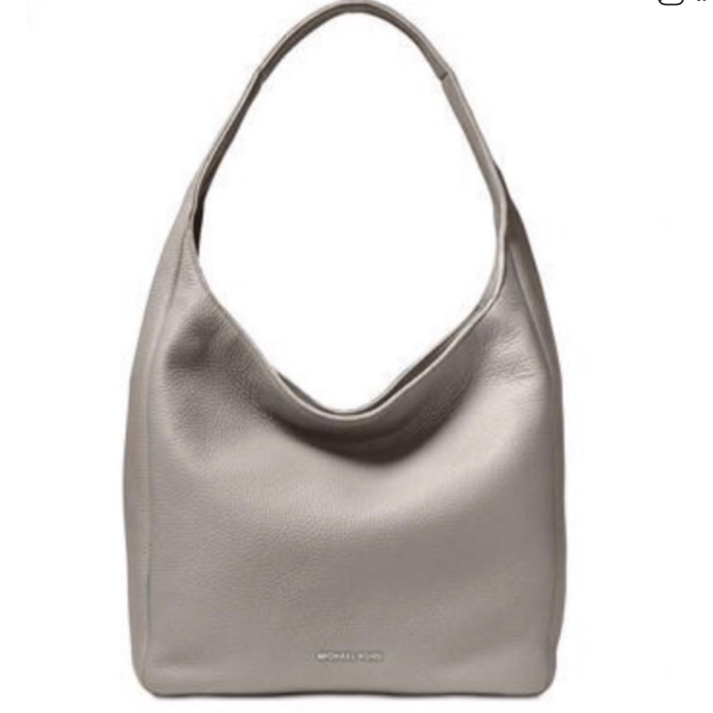 Michael Kors Elegant Gray Shoulder Bag